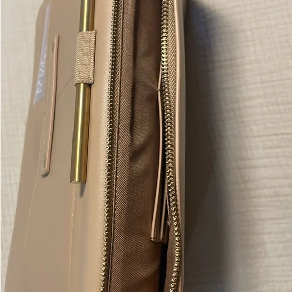JLUXLABEL Chic Beige Laptop Bag - Picture 3 of 4